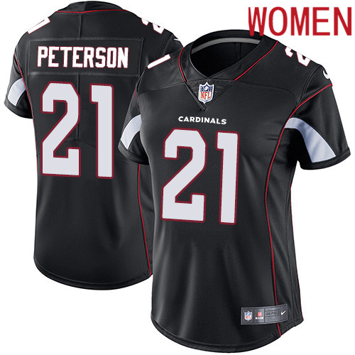2019 Women Arizona Cardinals 21 Peterson black Nike Vapor Untouchable Limited NFL Jersey